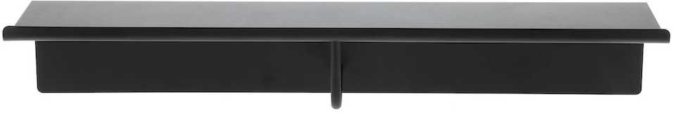 Zone Denmark Kovová police s háčky A-Coat Black