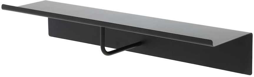 Zone Denmark Kovová police s háčky A-Coat Black