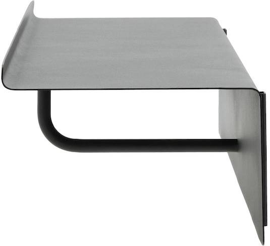 Zone Denmark Kovová police s háčky A-Coat Black