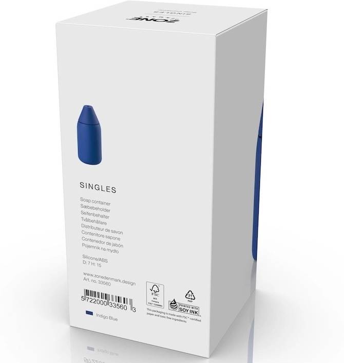 Zone Denmark Kuchyňský dávkovač mýdla Singles Indigo