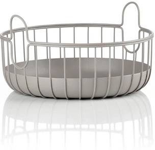 Zone Denmark Úložný kovový koš Inu 22x8 cm Taupe