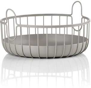 Zone Denmark Úložný kovový koš Inu 22x8 cm Taupe