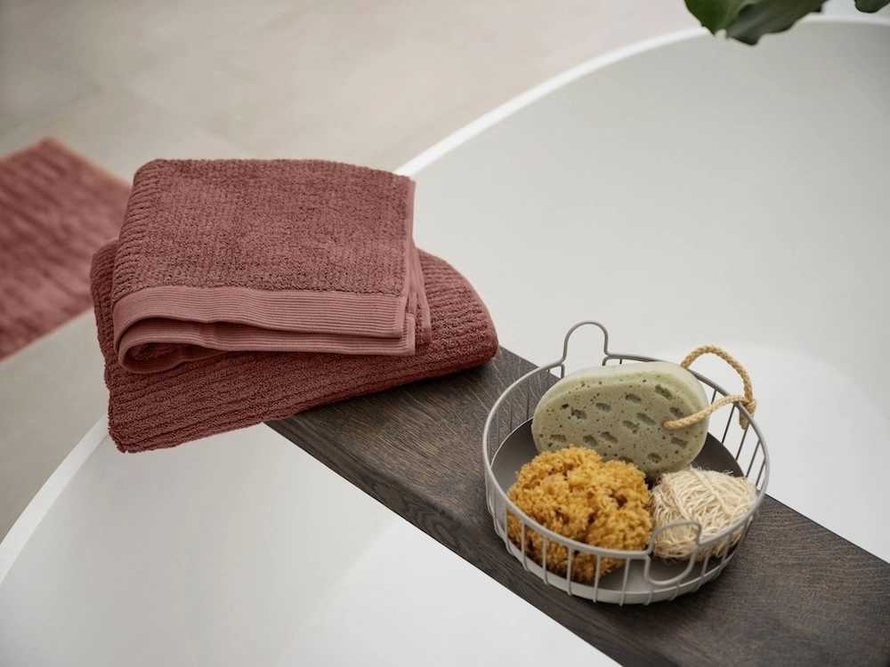 Zone Denmark Úložný kovový koš Inu 22x8 cm Taupe