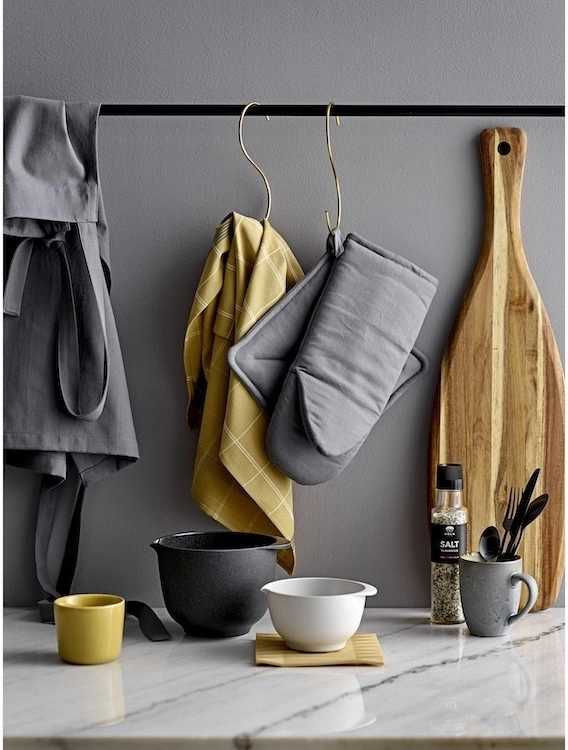 Södahl Kuchyňská zástěra 70x91 cm Soft Grey