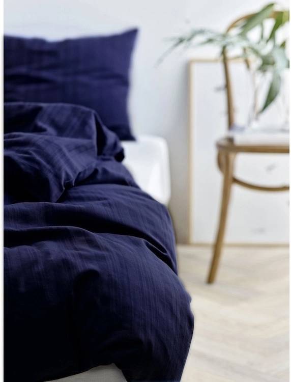 Södahl Bavlněné povlečení 140x220 Noble Navy Blue