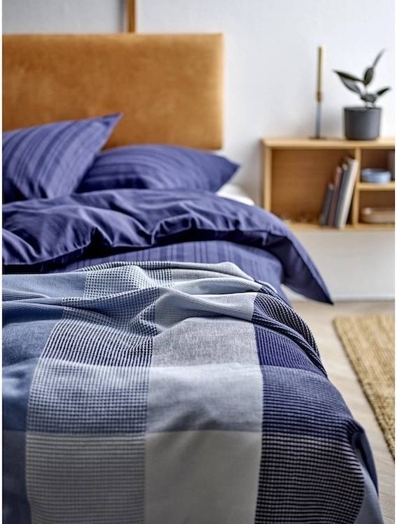 Södahl Bavlněné povlečení 200x220 Noble Navy Blue