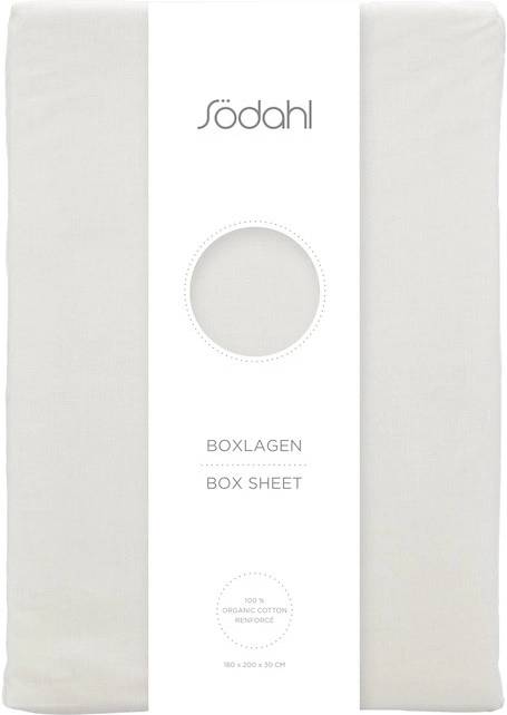 Södahl Napínací prostěradlo 180x200x30 Calm Offwhite
