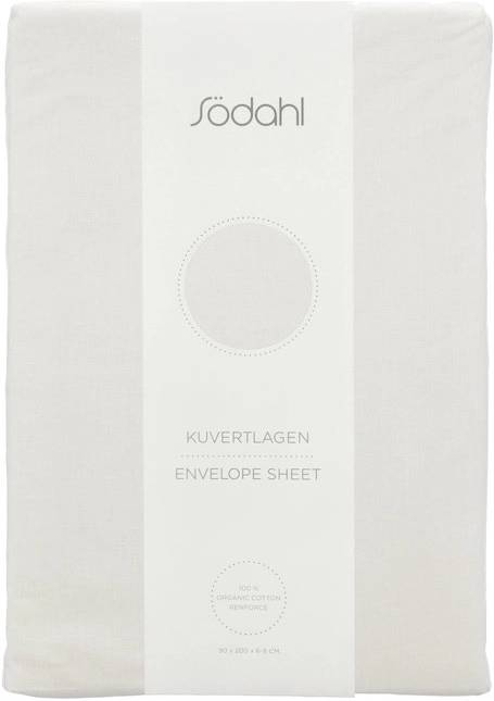 Södahl Prostěradlo na přistýlkové matrace 90x200x8 Calm Offwhite