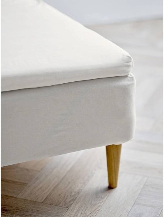 Södahl Prostěradlo na přistýlkové matrace 90x200x8 Calm Offwhite