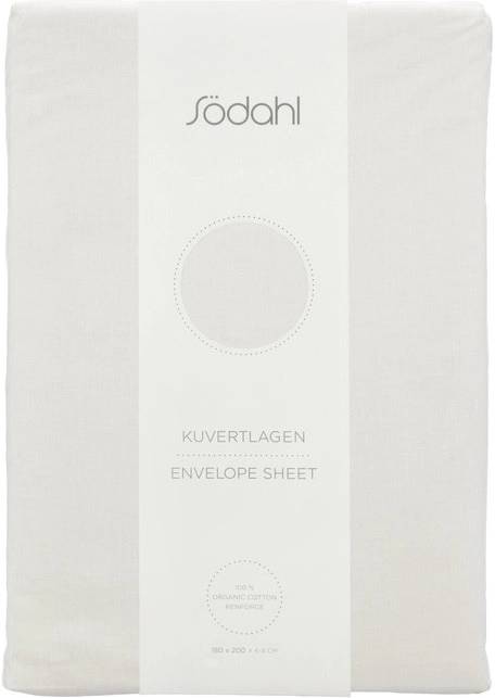 Södahl Prostěradlo na přistýlkové matrace 180x200x8 Calm Offwhite