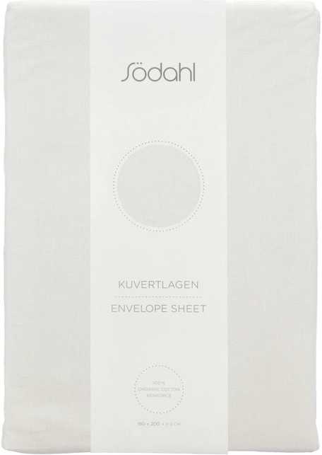 Södahl Prostěradlo na přistýlkové matrace 180x200x8 Calm Offwhite
