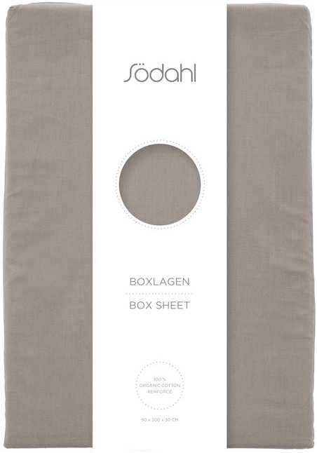 Södahl Napínací prostěradlo 90x200x30 Calm Taupe