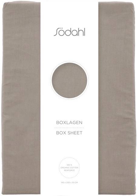 Södahl Napínací prostěradlo 140x200x30 Calm Taupe
