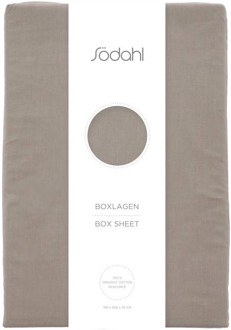 Södahl Napínací prostěradlo 180x200x30 Calm Taupe