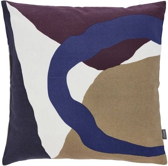 Södahl Polštář 45x45 Collage Royal Blue