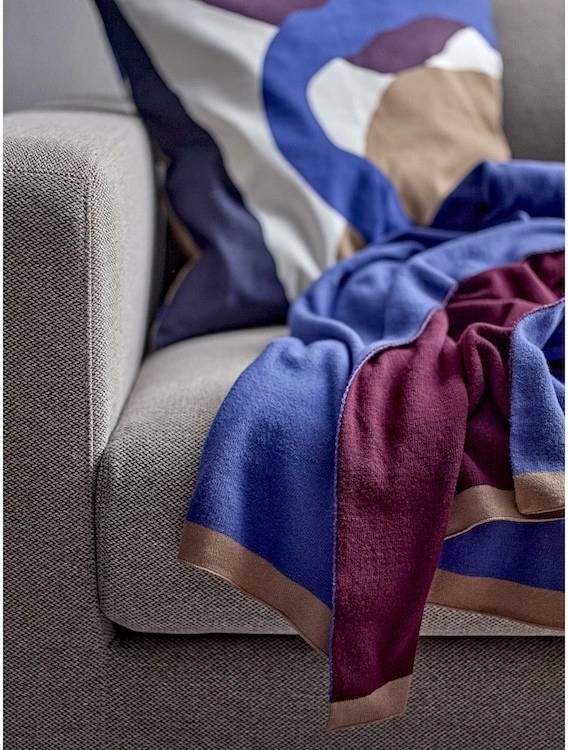 Södahl Polštář 45x45 Collage Royal Blue