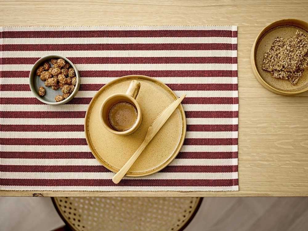 Södahl Prostírání 33x48 2ks Statement Stripe Red