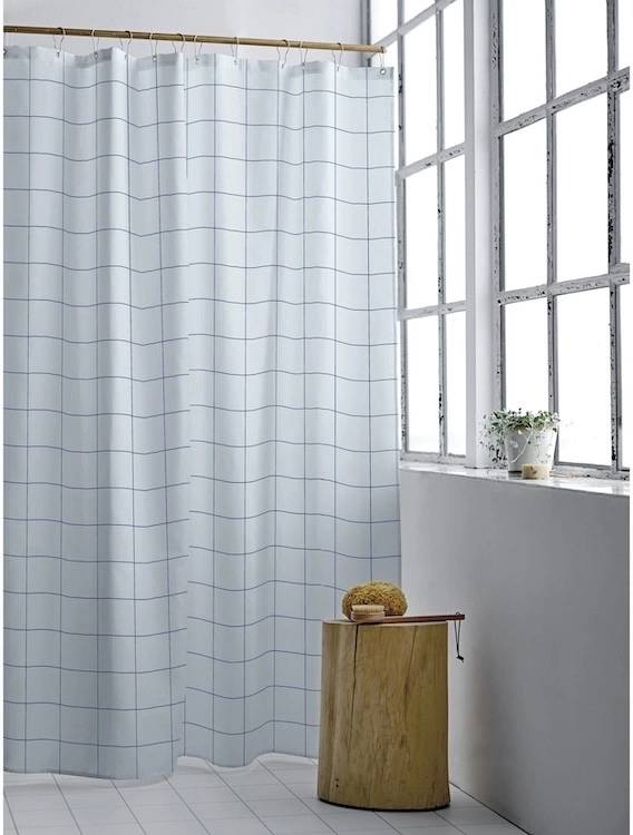 Södahl Sprchový závěs 180x200 Vista Linen Blue