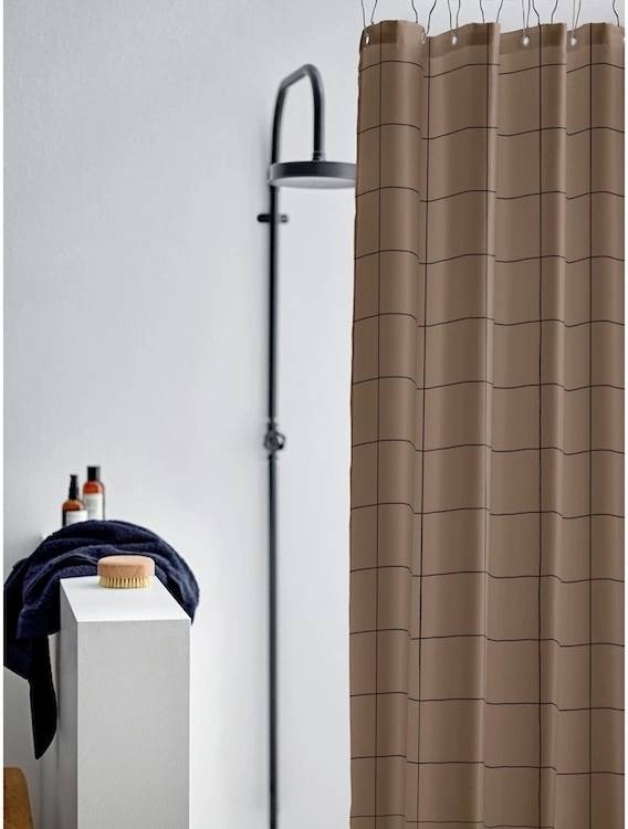 Södahl Sprchový závěs 180x200 Vista Warm Taupe