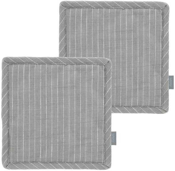 Södahl Kuchyňské chňapky 20x20 2ks Line Stone Grey