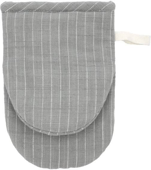 Södahl Mini kuchyňská chňapka 14x21 Line Stone Grey