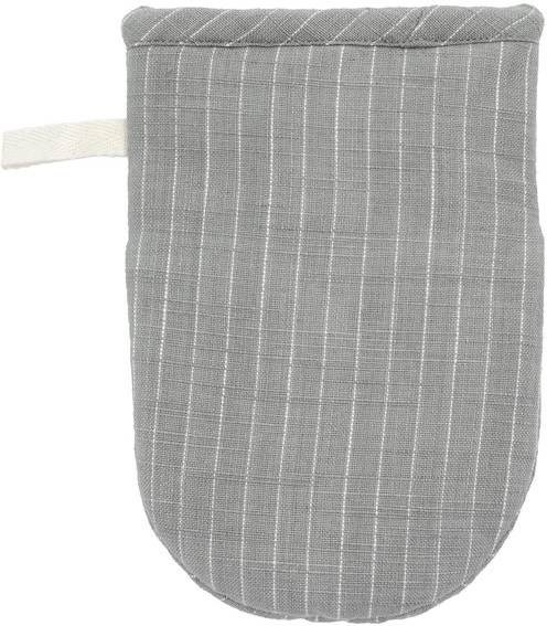 Södahl Mini kuchyňská chňapka 14x21 Line Stone Grey