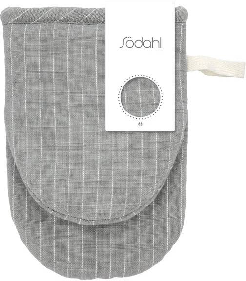 Södahl Mini kuchyňská chňapka 14x21 Line Stone Grey