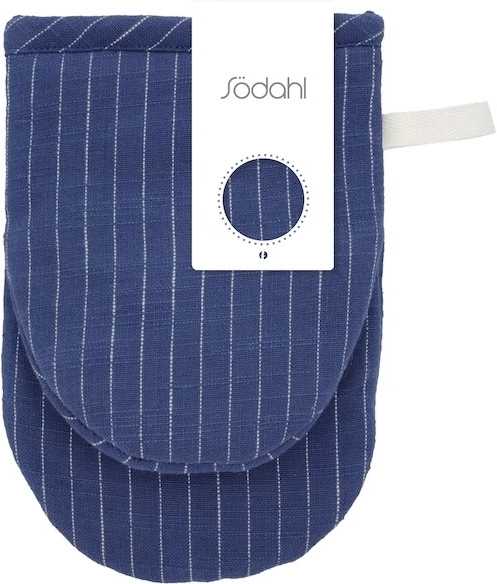 Södahl Mini kuchyňská chňapka 14x21 Line Royal Blue