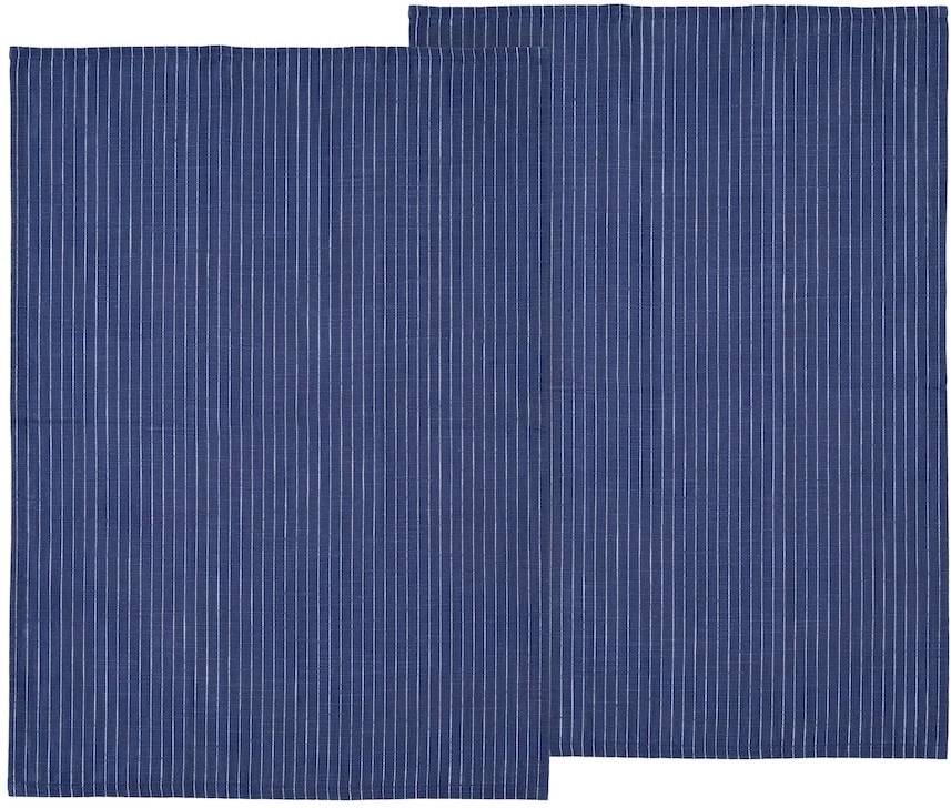 Södahl Kuchyňská utěrka 50x70 Line (sada 2 ks) Royal Blue