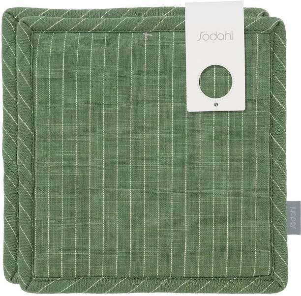 Södahl Kuchyňské chňapky 20x20 2ks Line Stone Green