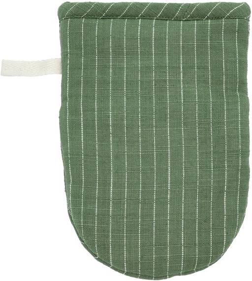 Södahl Mini kuchyňská chňapka 14x21 Line Green