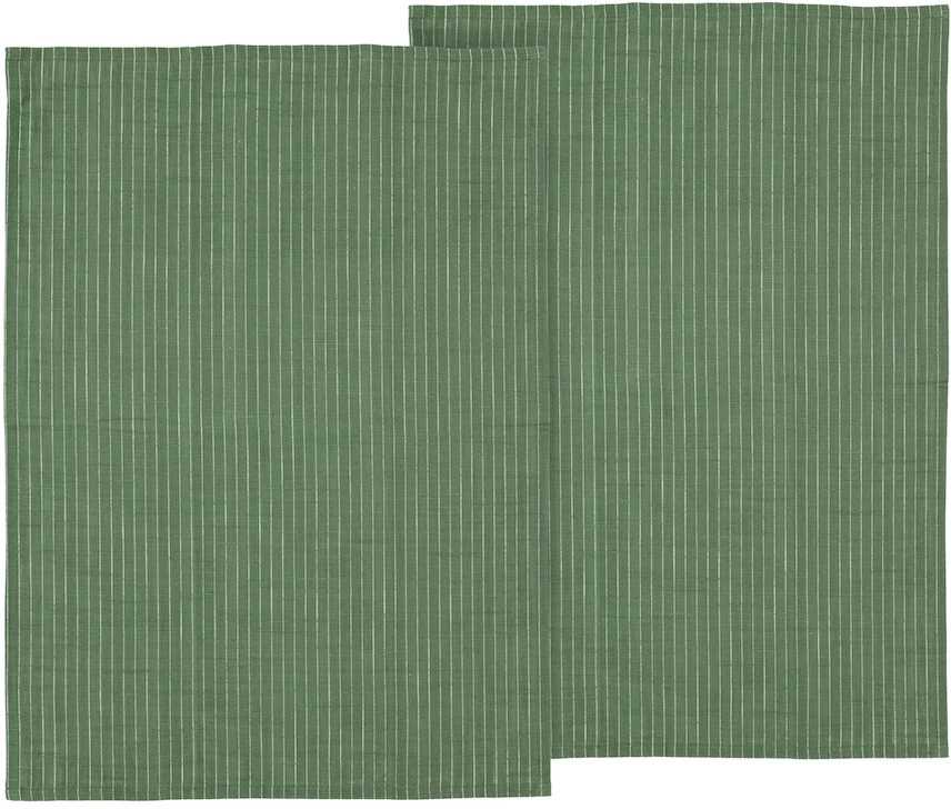 Södahl Kuchyňská utěrka 50x70 Line 50x70 (sada 2 ks) Green