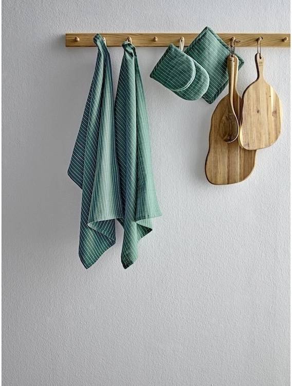 Södahl Kuchyňská utěrka 50x70 Line 50x70 (sada 2 ks) Green