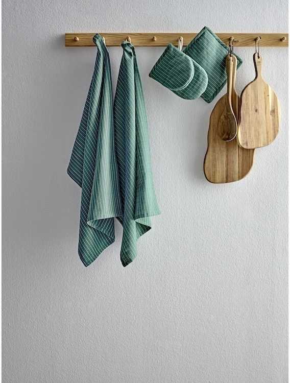 Södahl Kuchyňská utěrka 50x70 Line 50x70 (sada 2 ks) Green