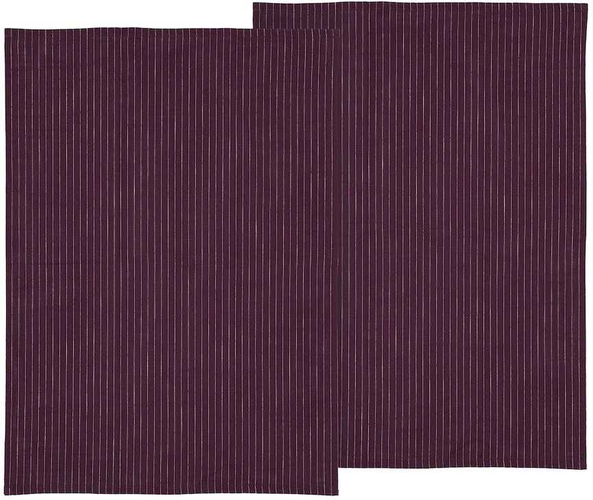 Södahl Kuchyňská utěrka 50x70 Line (sada 2 ks) Purple