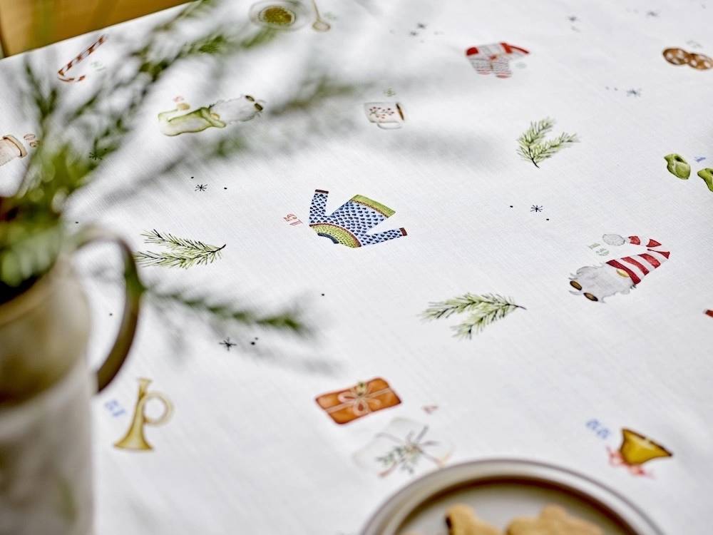 Södahl Kuchyňský ubrus 140x350 Christmas Days Red