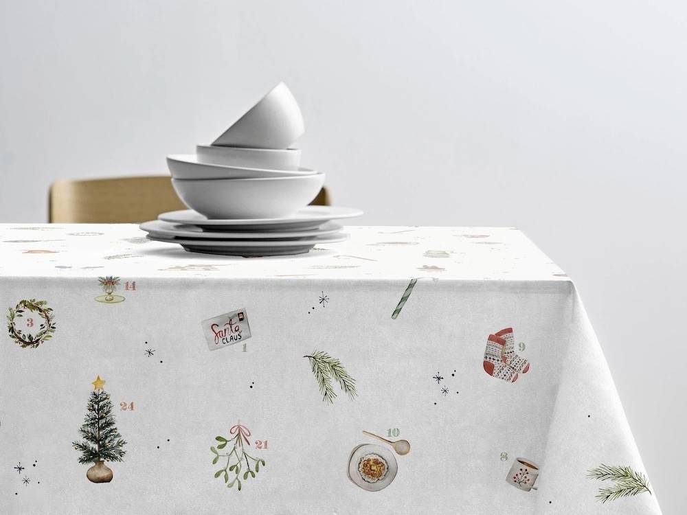 Södahl Kuchyňský ubrus 140x350 Christmas Days Red