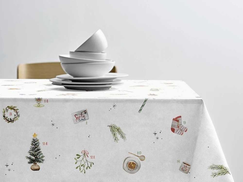 Södahl Kuchyňský ubrus 140x350 Christmas Days Red