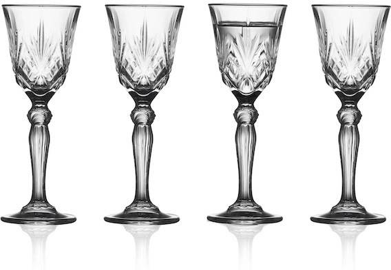 Lyngby Glas Sklenice na Grappu Melodia 5 cl (4 ks)