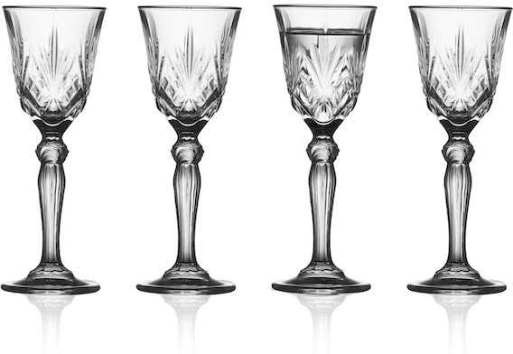 Lyngby Glas Sklenice na Grappu Melodia 5 cl (4 ks)