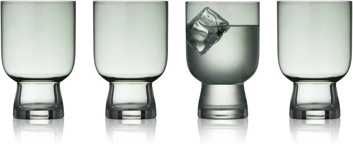 Lyngby Glas Sklenice na vodu Sorrento 30 cl (4 ks) Green