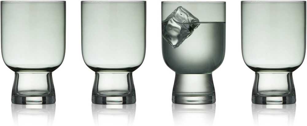 Lyngby Glas Sklenice na vodu Sorrento 30 cl (4 ks) Green