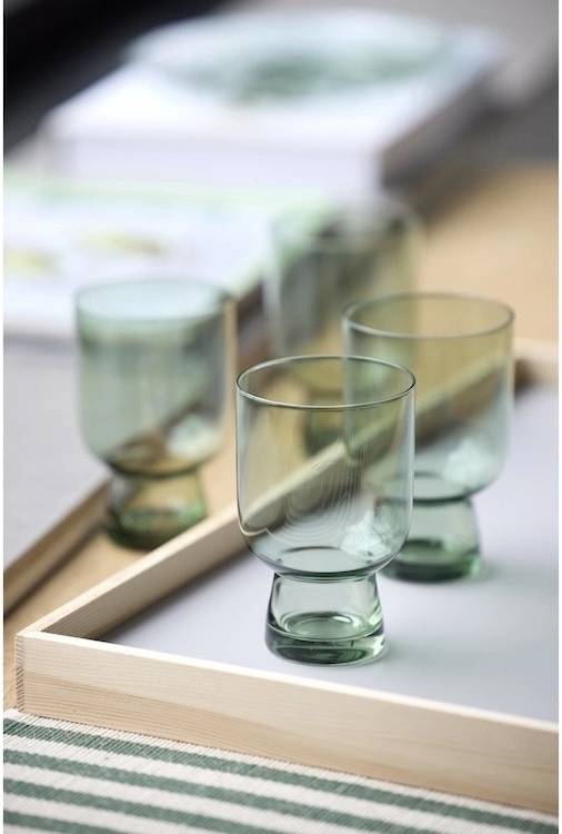 Lyngby Glas Sklenice na vodu Sorrento 30 cl (4 ks) Green