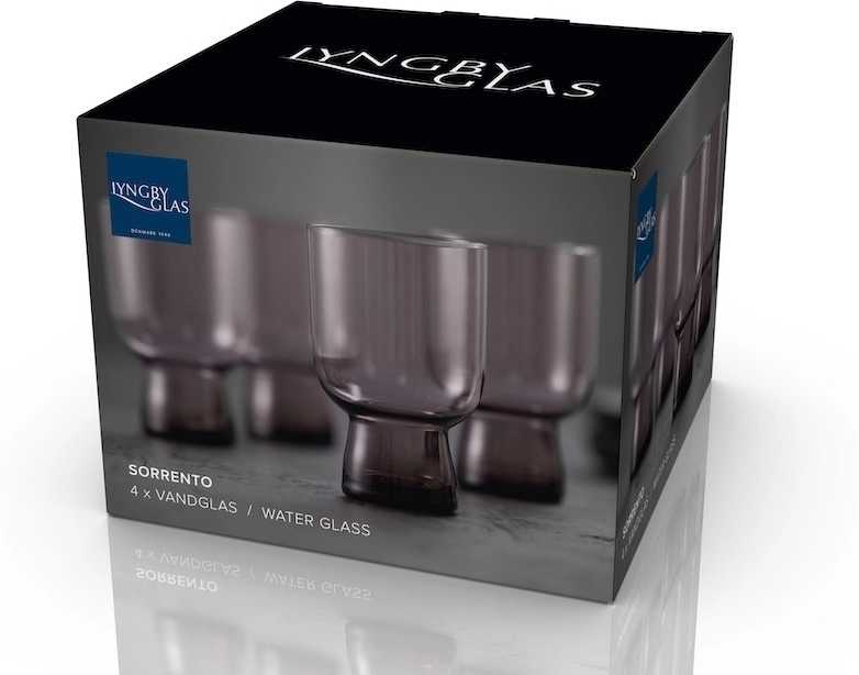 Lyngby Glas Sklenice na vodu Sorrento 30 cl (4 ks) Pink
