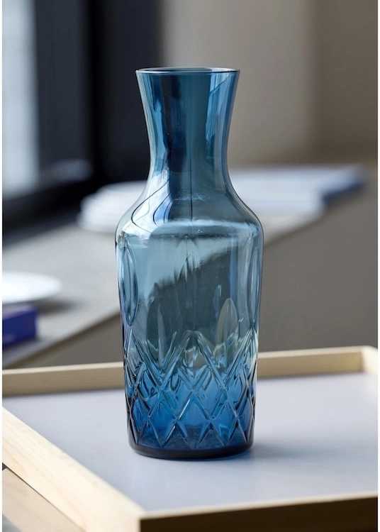 Lyngby Glas Karafa na vodu Sorrento 1l Blue