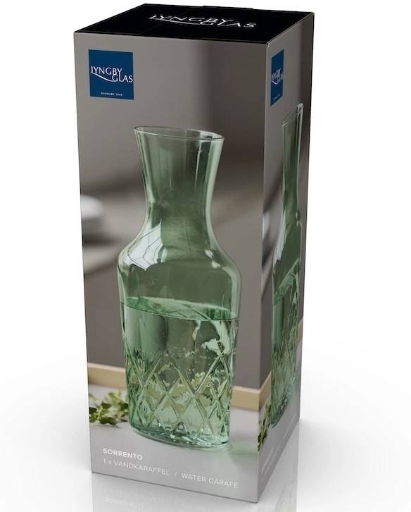 Lyngby Glas Karafa na vodu Sorrento 1l Green