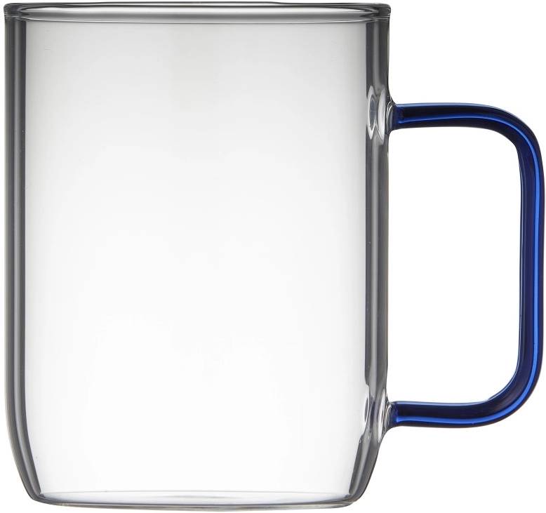 Lyngby Glas Skleněný hrnek Torino 40 cl (2 ks) Blue