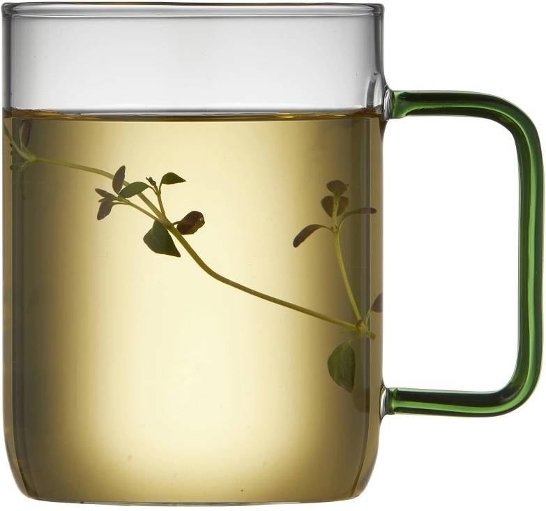 Lyngby Glas Skleněný hrnek Torino 40 cl (2 ks) Green