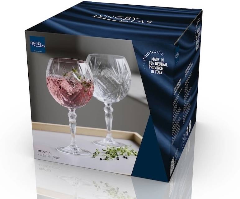 Lyngby Glas Sklenice Gin & tonic Melodia 65 cl (4 ks)