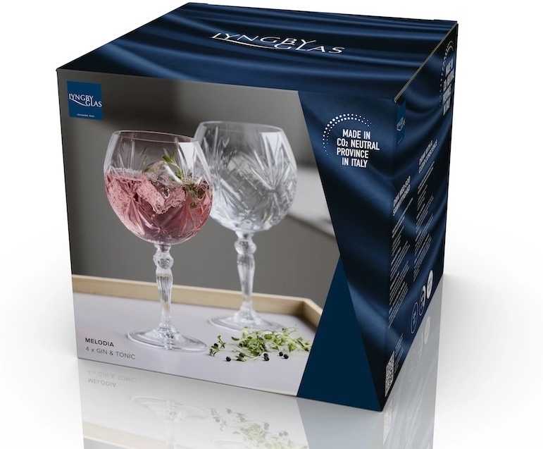 Lyngby Glas Sklenice Gin & tonic Melodia 65 cl (4 ks)